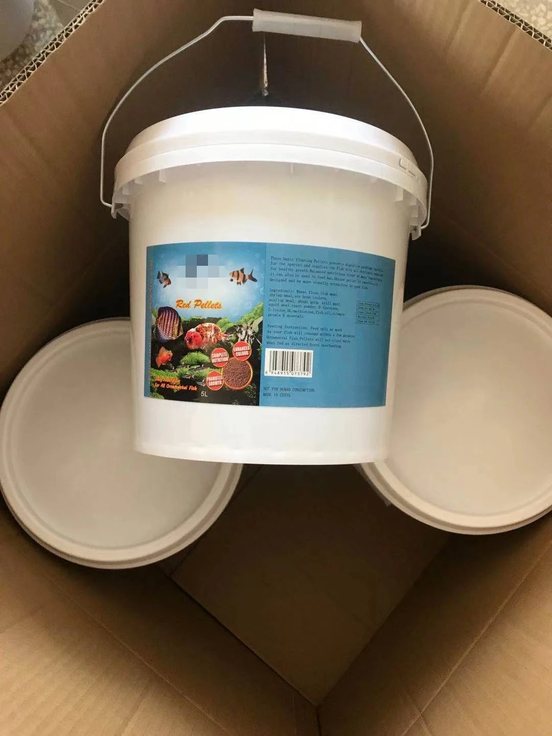 Support Customized High-nutrient and High-protein Freeze Dried Earthworm for Fish