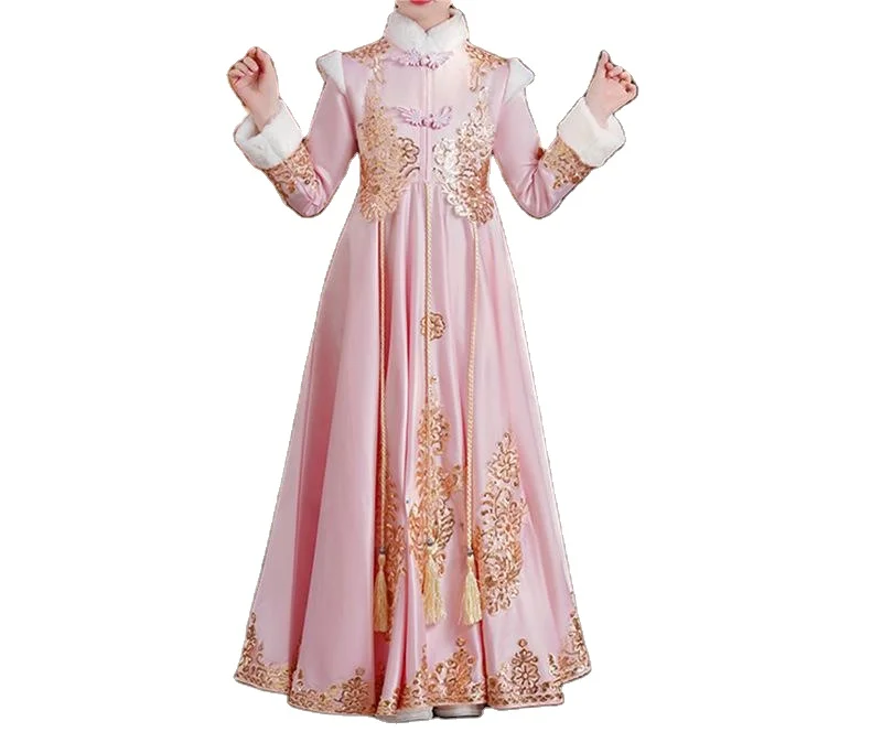 Girls' New Year Clothes Stylish Chinese Dress Options