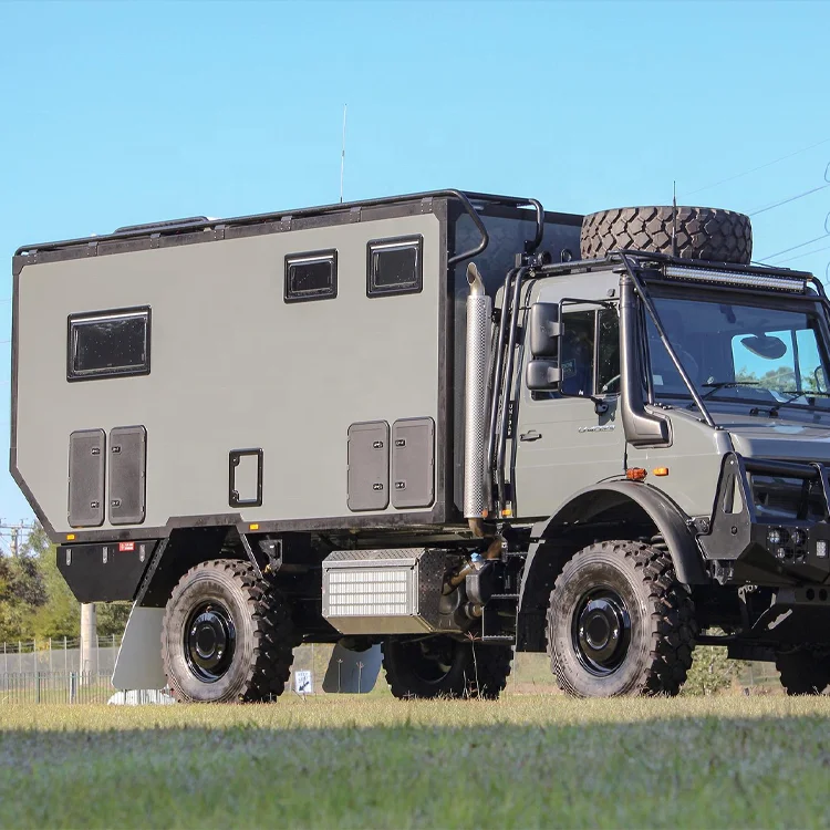 4x4 Off Road Expedition Flatbed Truck Camper Truck-based Motorhome ...