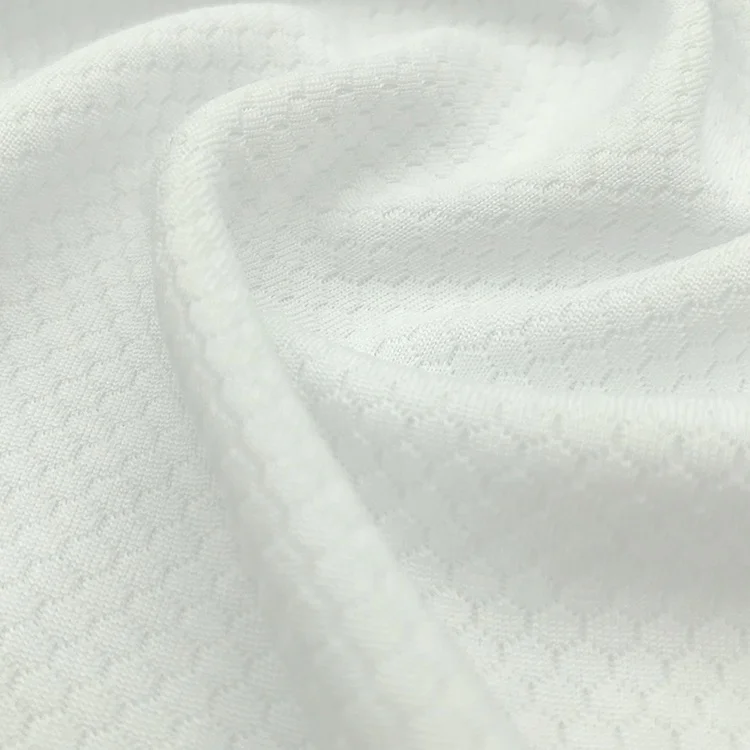 Полиэфирная сетчатая Спортивная Трикотажная спортивная ткань для футбольной