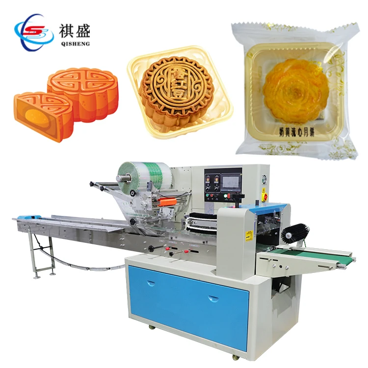 Automatic Toast Lavash Bread Slice Sticks Flat Flow Packing Machine Bag Small Packaging Sealing Machine