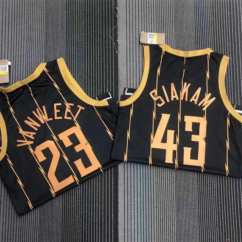 Customized Men Nb A Basketball Jerseys Best Quality Stitched Embroidery