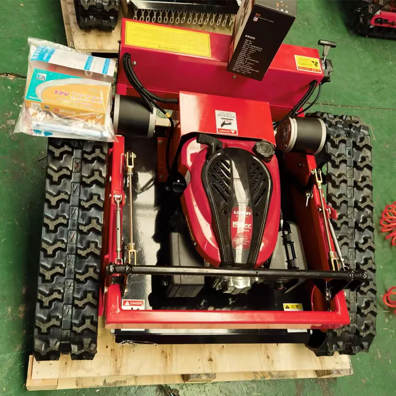 Remote Control Lawn Mower - Mini Robot Lawn Mower 9HP