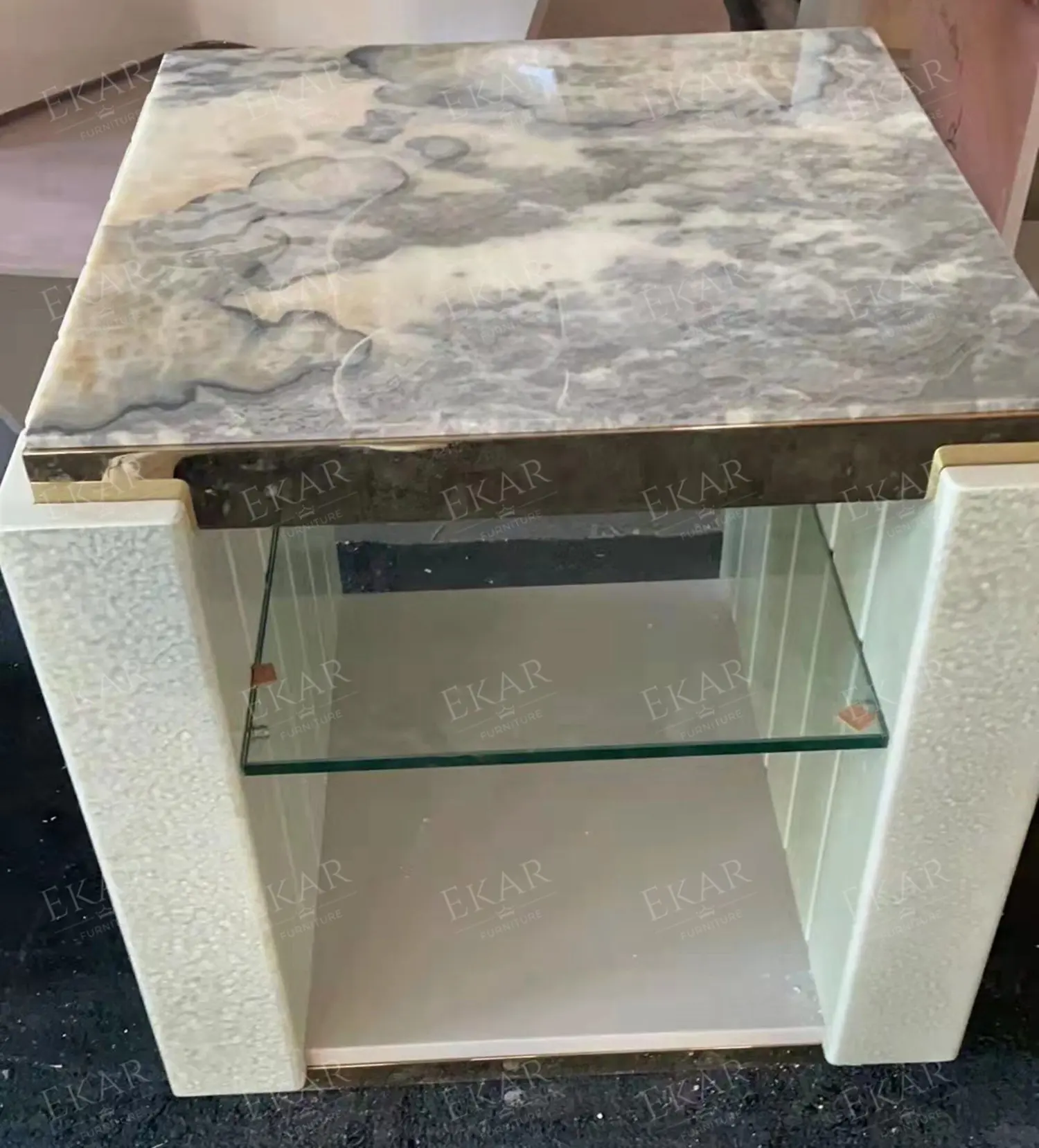 product inkstone marble corner table for elegant home decor-65