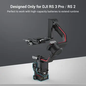 For SmallRig Power Supply Base Plate for DJI RS 2 / RS3 Pro/ RS4 Pro External Feeding Solution Base Plate 3252 detail image