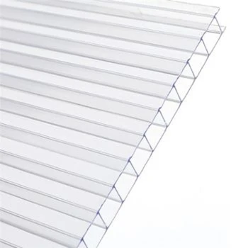 Factory price  4mm 6mm 8mm 10mm twin wall polycarbonate greenhouse plastic polycarbonate