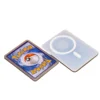 Porte-cartes magnétique blanc sans étui de téléphone