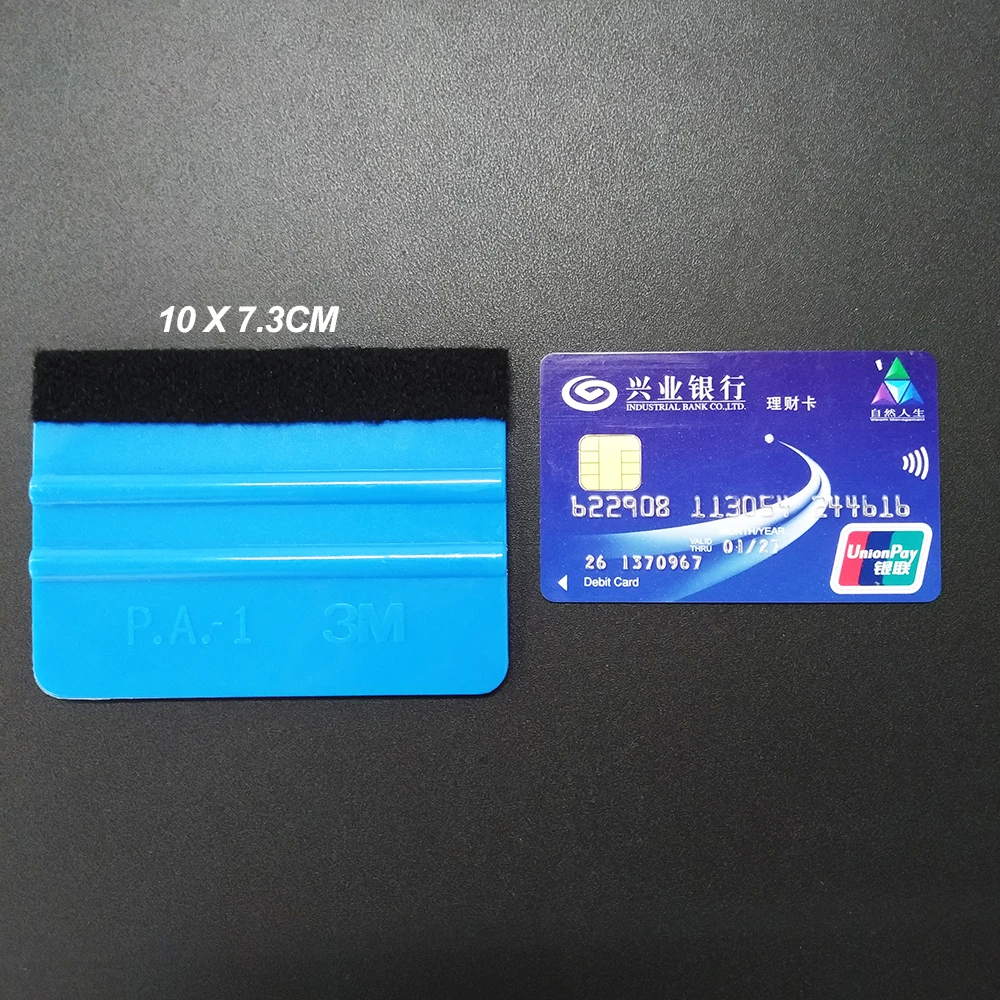 Готово к отправке синий 3M PA-1 пластиковые зубные щетки с мягкой шерсти скребок лист для автомобиля