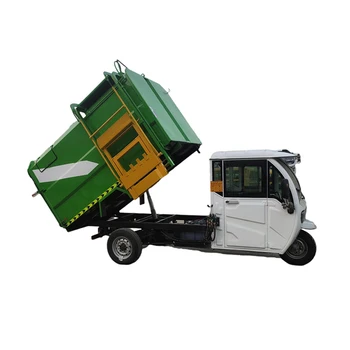 Plant Wholesale High power heavy-duty motor anti-landslide long endurance tricycle electric tricycle for garbage truck