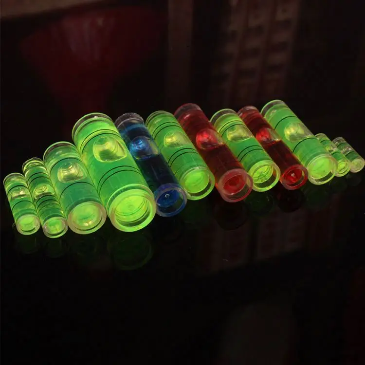 Daily Use Blue Plastic Spirit Level Vial Plastic Spirit Level Vial  Replacement Level Bubble
