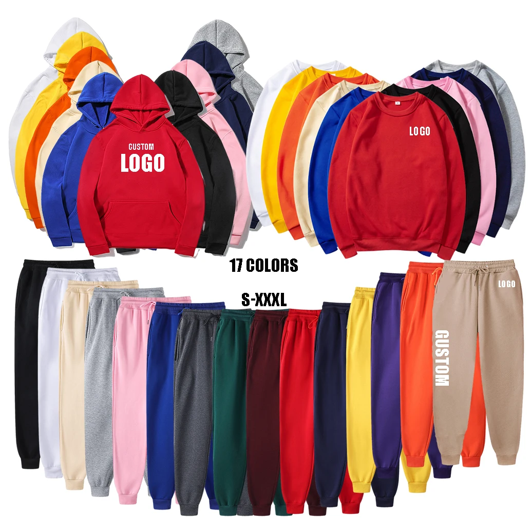 Printed Hoodie & Pants Set