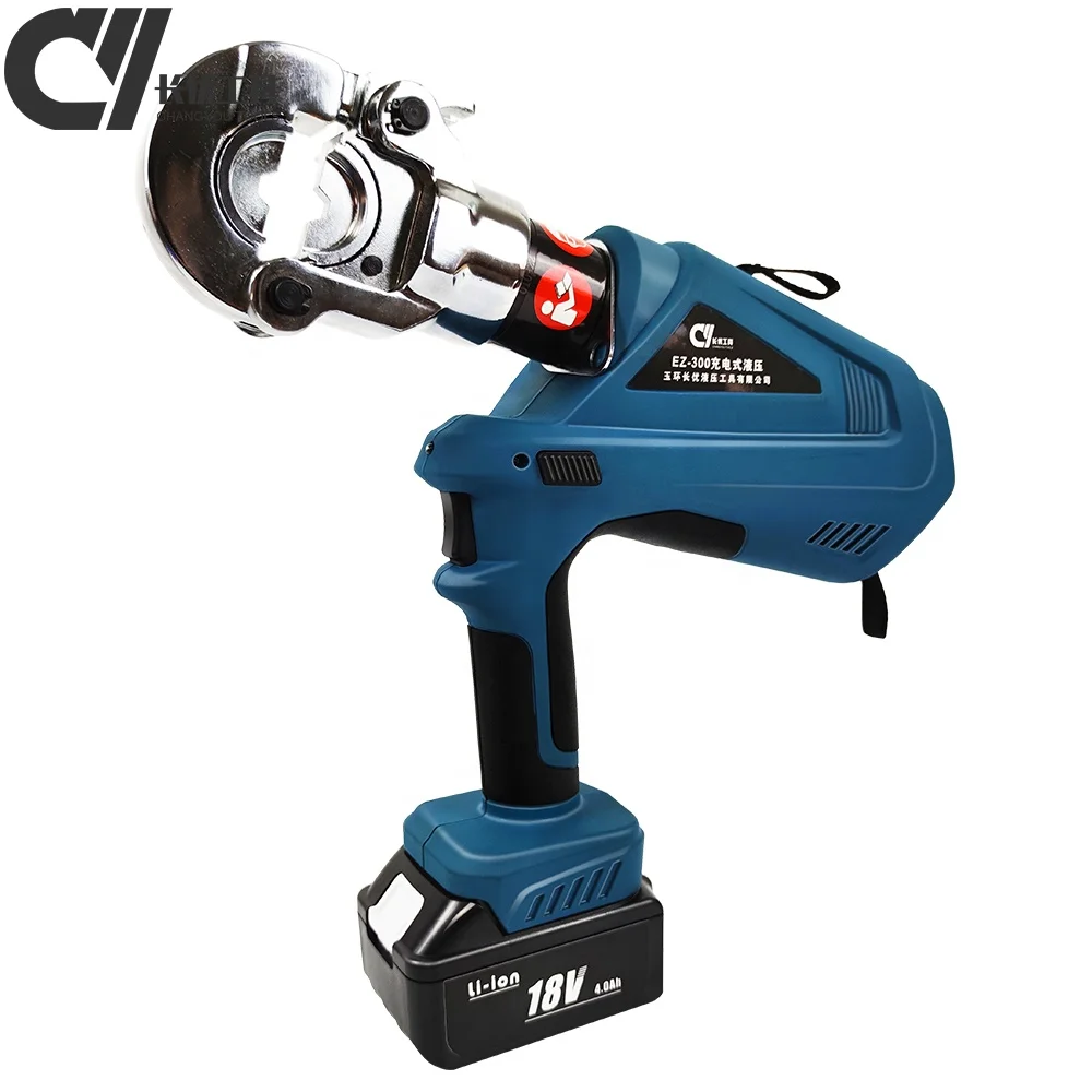 Battery operated best sale hydraulic crimping tool