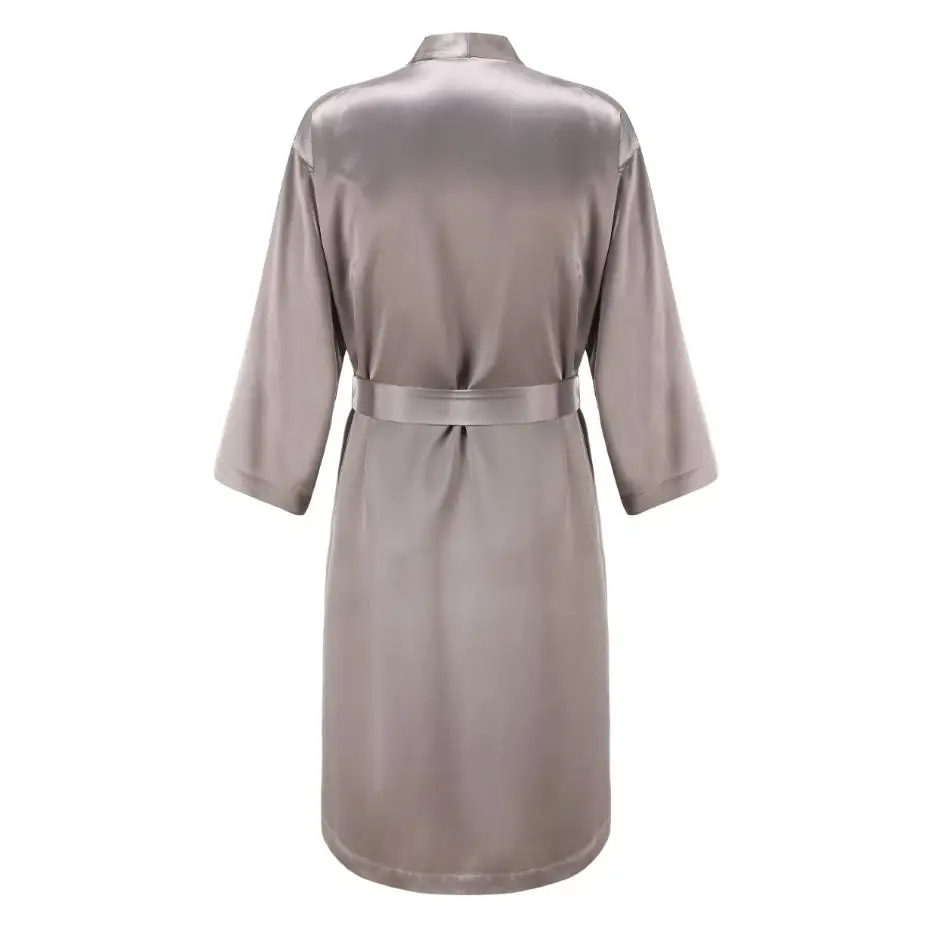 Wholesale Summer Robe Mens and Women Unisex Pajamas Men Night Robe Acetic Acid Sleepwear Loungewear Hotel Bathrobe
