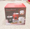 Caja color vela cuerpo recto marrón-espuma perla