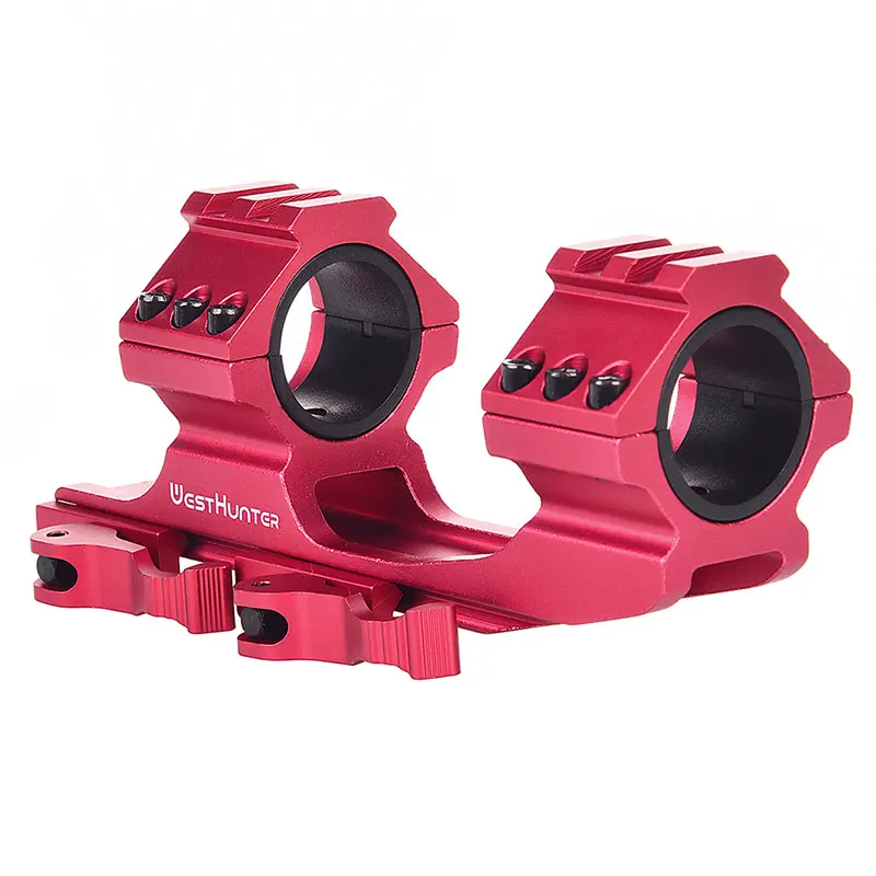 Быстросъемные цельные кольца для прицела 25 4 мм/30 мм двойные консольный прицел крепление QD Автоматическая блокировка