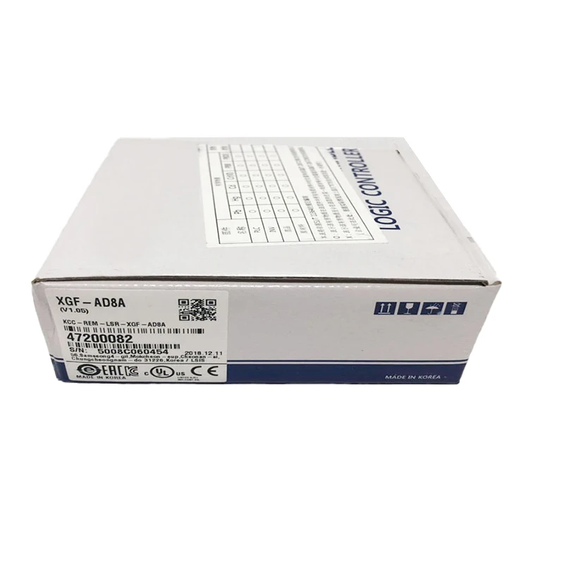New Original XGF-AD8A is XGF series analog input module with 8-channel acquisition. It precisely collects voltage and current analog signals, features high resolution and strong anti-interference performance.