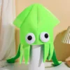 Gorro de pulpo verde