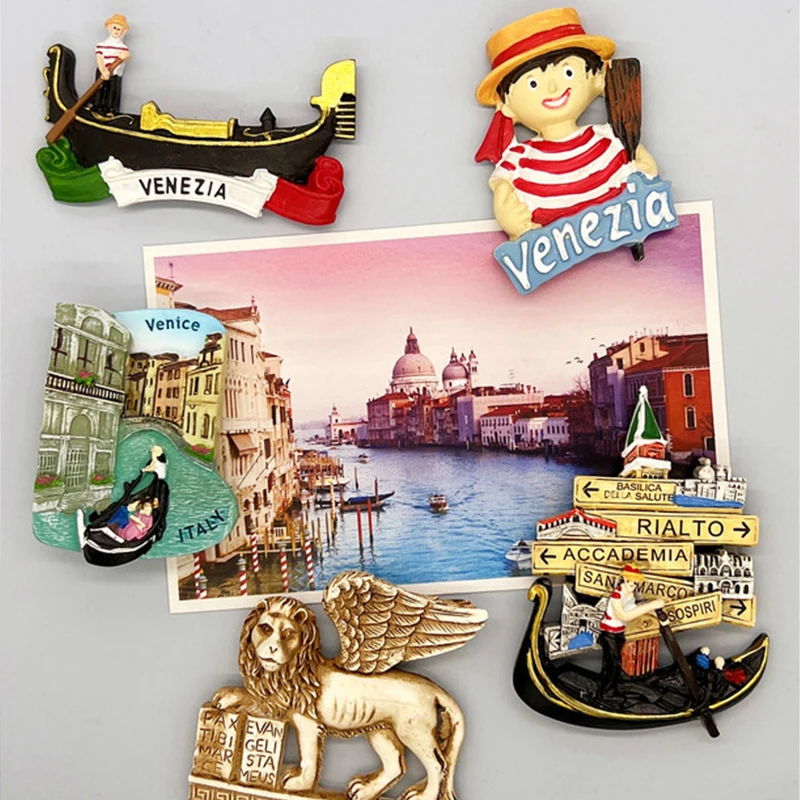 Calamita da frigorifero 3D Sanremo Italia, souvenir da viaggio, collezione regalo per casa e cucina, decorazione magnetica Sticker Sanremo Italia