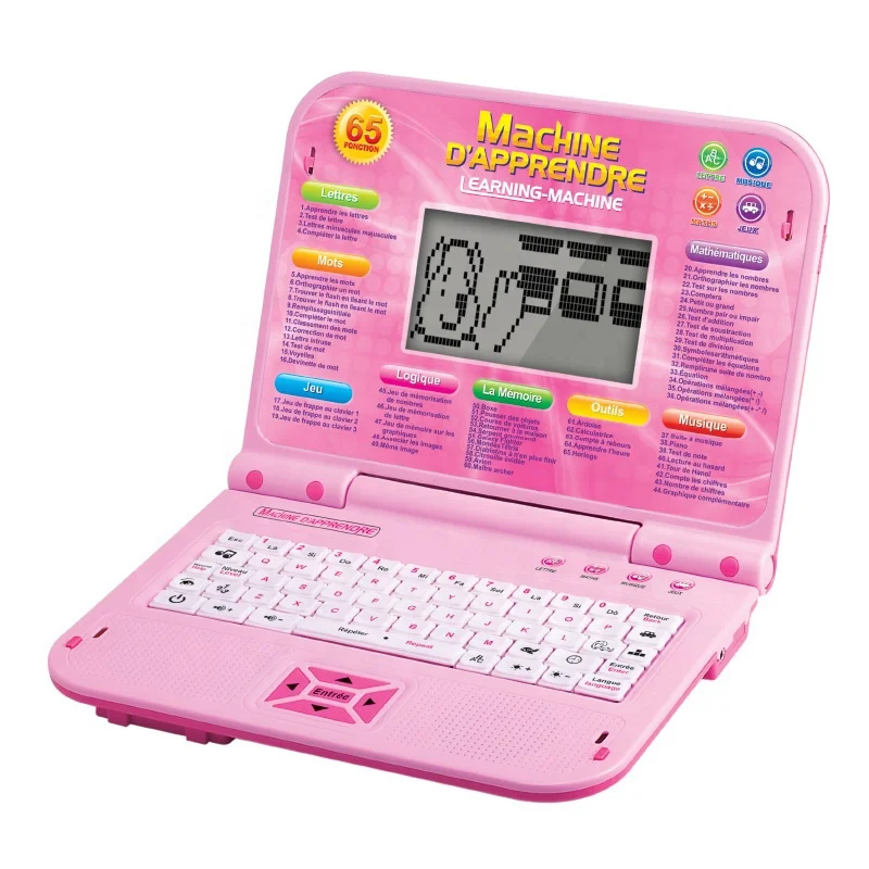 65 Functions English and French Learning Machine for Kids