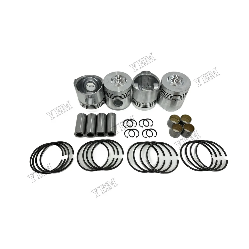Piston Set With Rings Fit for Weichai ZH4100D Engine 5