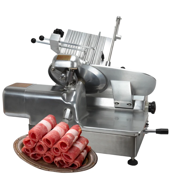 Industrial Frozen Meat Slicing Machine, Stainless Steel, High