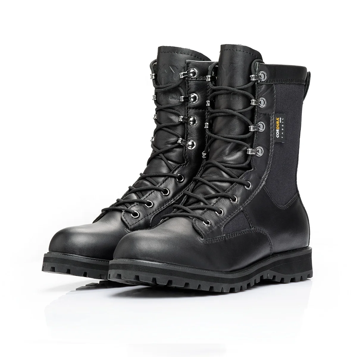 YAKEDA botas militar Black Waterproof Hiking Hunting Army Combat Composite Safety Toe Military Tactical Boots For Men