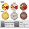 Rainbow Table Tennis Medal