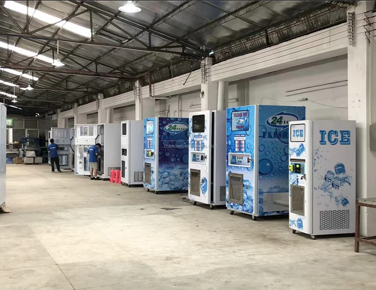 Oem 280kg/day Customized Bag Bulk Pure Ice Water Vending Machine ...