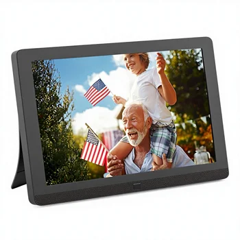 Pix-Star 10-Inch Plastic WiFi Digital Photo Free Cloud Storage | Highly Giftable Grandparents | IPS Display | Motion Sensor | detail image