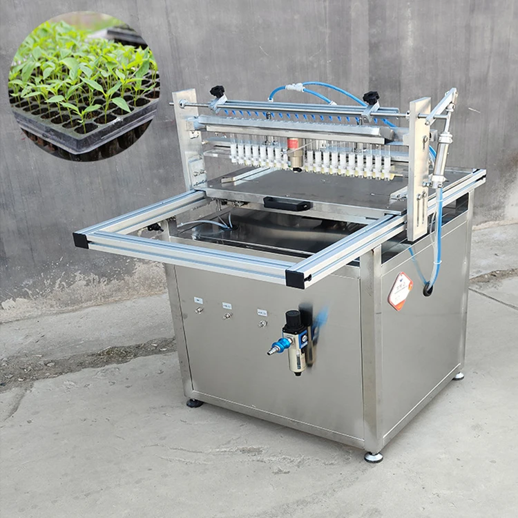 Automatic Drip-Plate Seeding Machine Vegetable Seed Point Seeder Needle Suction Turnip Seeding Machine