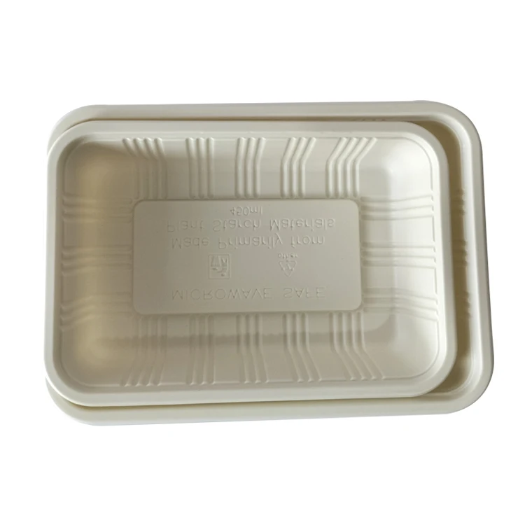 Disposable 100% Natural Compostable Sugarcane Clamshell Biodegradable Take Out Food Containers Bagasse Packaging Lunch Box