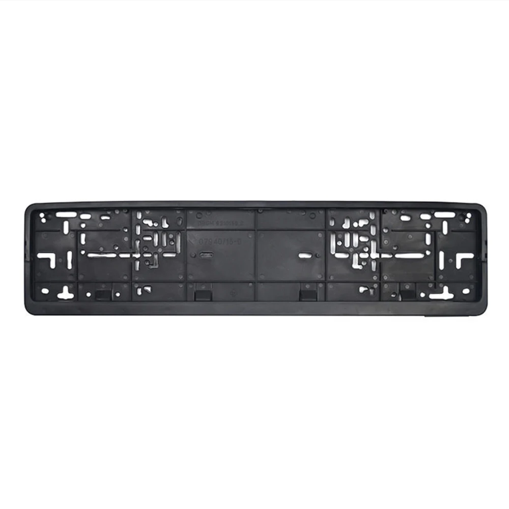 Custom Car License Number Plate Frame Blank Plastic Plate Holder for Italy Europe Eu Euro Ukraine License Frame Plate Russia