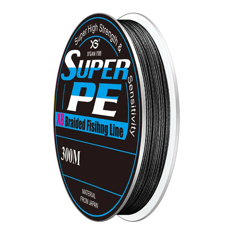 Braided PEライン 300m #6　フルドラグ X-GAN 300M PE Braided Fishing Line - High Quality & Durable