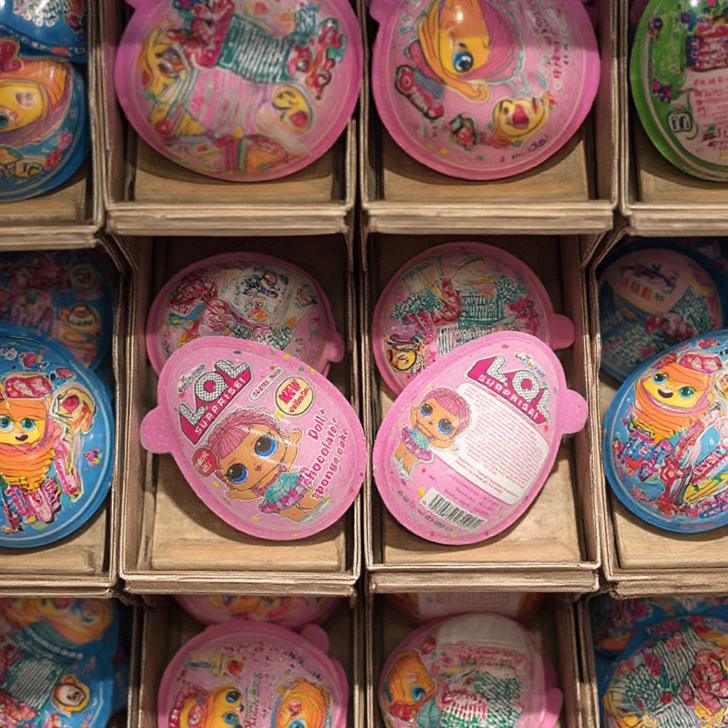 Sorpresas Shell Personalizado Desechable Kinder Joy Pack Sorpresa Pvc Huevo Plástico ...