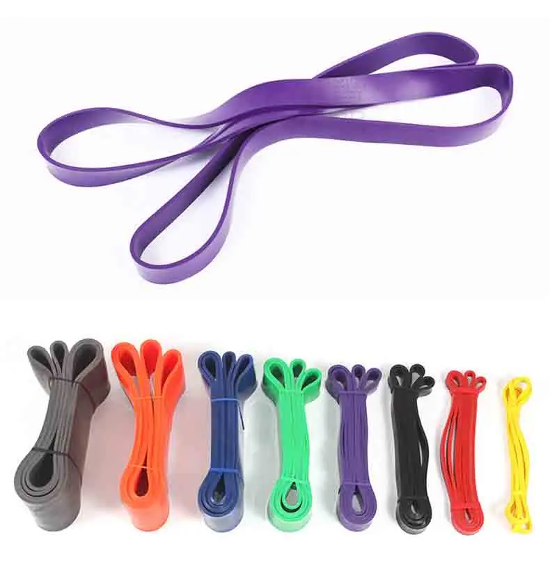 Wholesale 208cm Nature Rubber Latex Resistance bands TPE De Resistencia ...