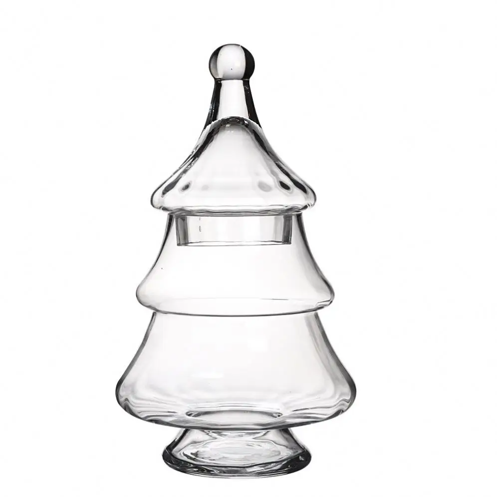 Jarros de Vidro Transparentes em Forma de Árvore de Natal para Buffet de  Doces, Atacado, image size:996x996