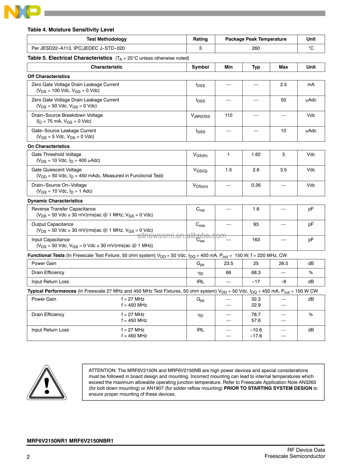 MRF6V2150NBR1 (2)