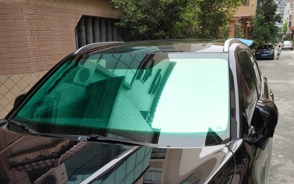 Intersolar 60x50' Silver/Black 2-Ply Window Film – Chrome Mirror Tint, Heat Rejection