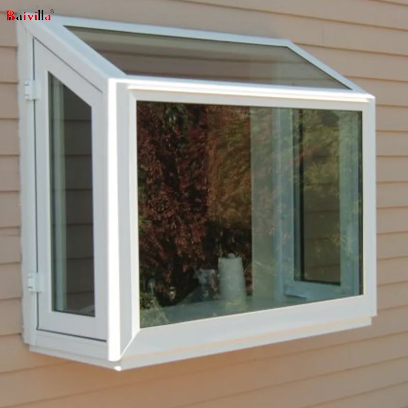 China Factory Aluminum Doors and Windows Waterproof Garden Window Double Tempered Glass Window