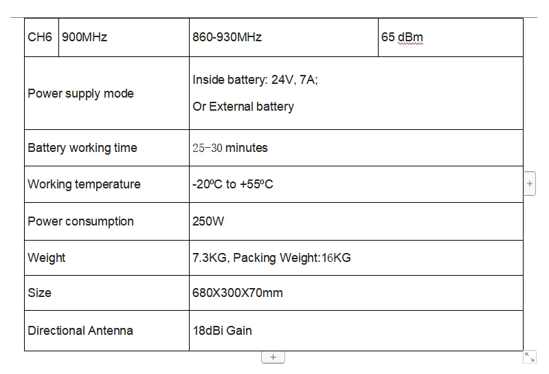 Portable 6 Band UAV Anti Drone System Counter 433MHz 5.8g 2.4G GPSL1 GPS L2 900MHz UAVJammer factory