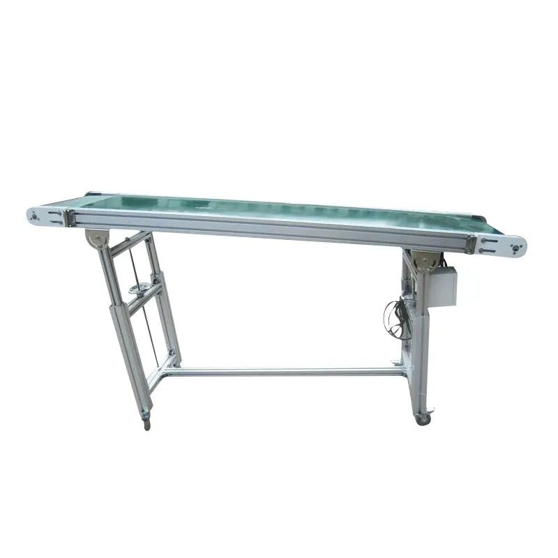 OEM Custom Aluminum Working Tables Assembly Line Belt Conveyor