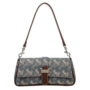 Best-Selling Women's Designer Leather Crossbody Handbag Two Straps Single Shoulder Fashion Bag for Ladies Summer Winter