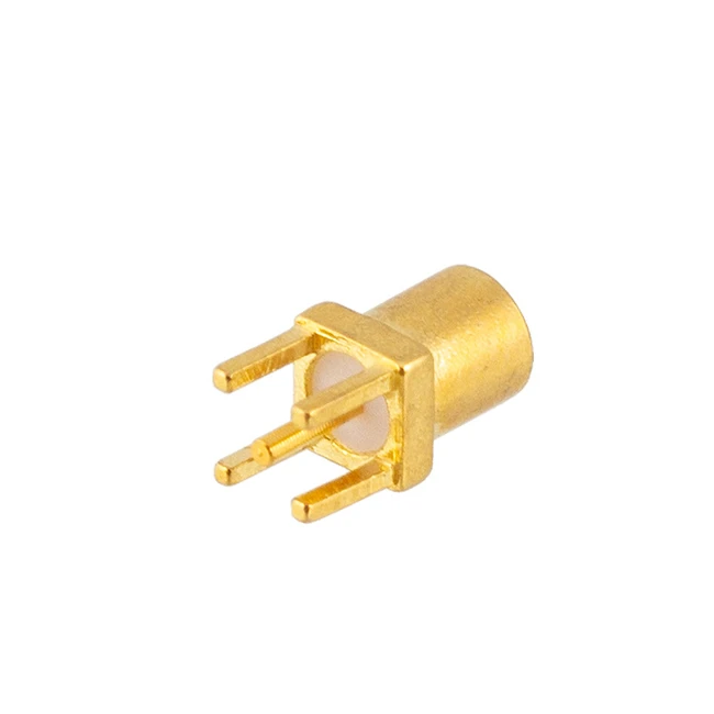 Straight MMCX Female Jack Solder PCB Mount Coaxial RF Connector