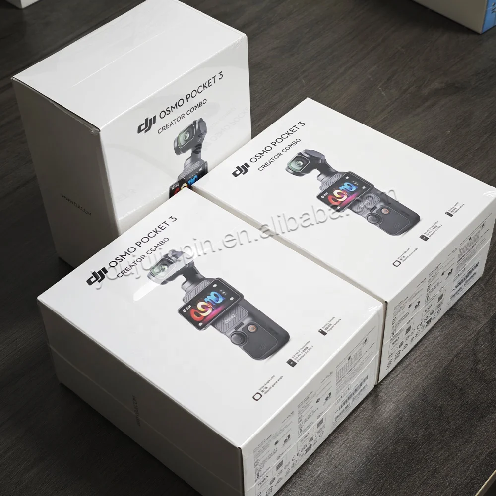 DJI Osmo Pocket 3 Creator Combo 3軸ジンバル 1インチCMOSセンサー 2