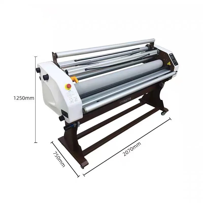 1650mm Automatic Advertising Hot and Cold Laminator Machine Pneumatic Lifting and Paper Cutter Laminated Printing Machine