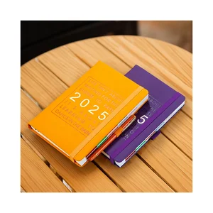 2026 2026 Undated Daily Planner Wholesale A5 365days Agenda Customized logo PU Leather Notebook Inspiration Journal Cheap Diary