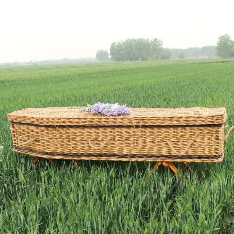 SA02 Hot Selling Mdf Wooden Casket with Glass for South American Market