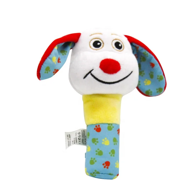 Подарок для новорожденных милые животные Плюшевые погремушки Игрушки для малышей