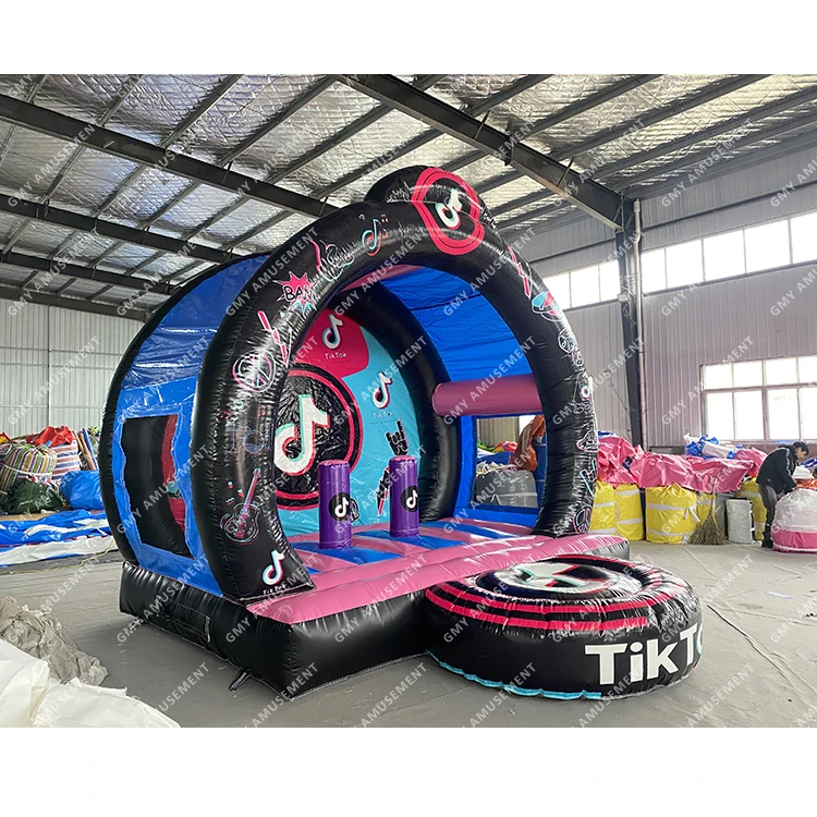 Детский прыгающий замок для взрослых 13x13 надувной батут tik tok домик коммерческой вечеринки в