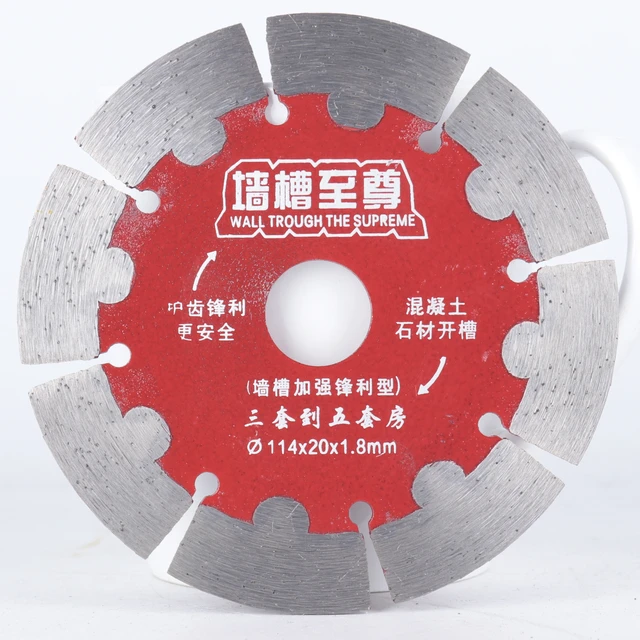 Factory Directly Sale 4.5 inch Diamond Saw Blade Dry Cutting Disc for Marble Granite Ceramic Concrete